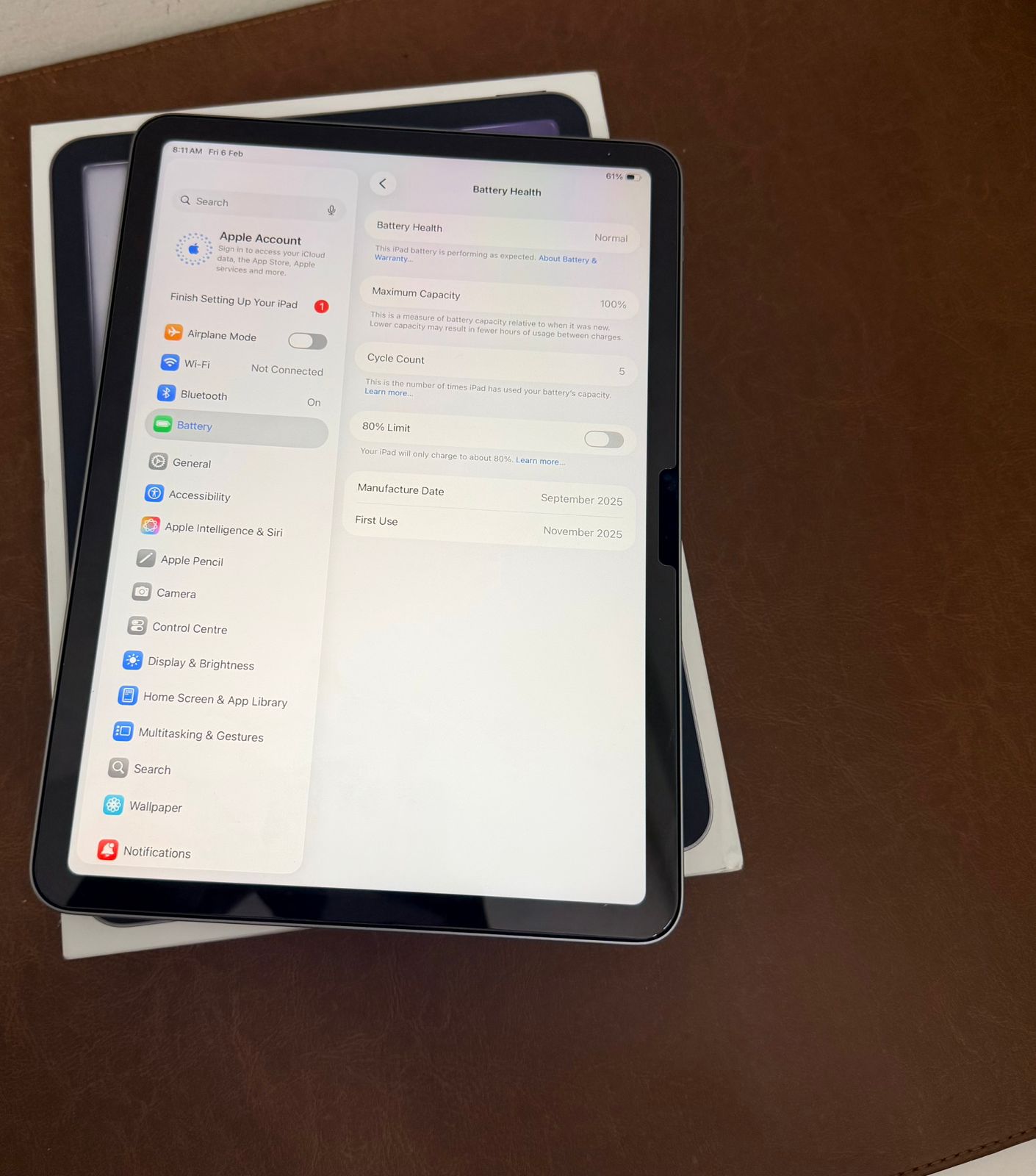 iPad Air M2 11 inch 128gb