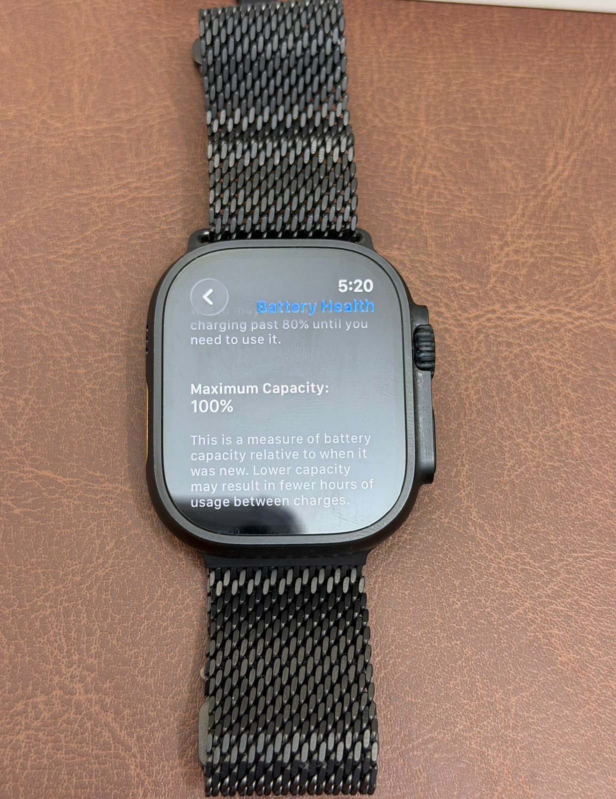 I watch ultra 3- just 1month old