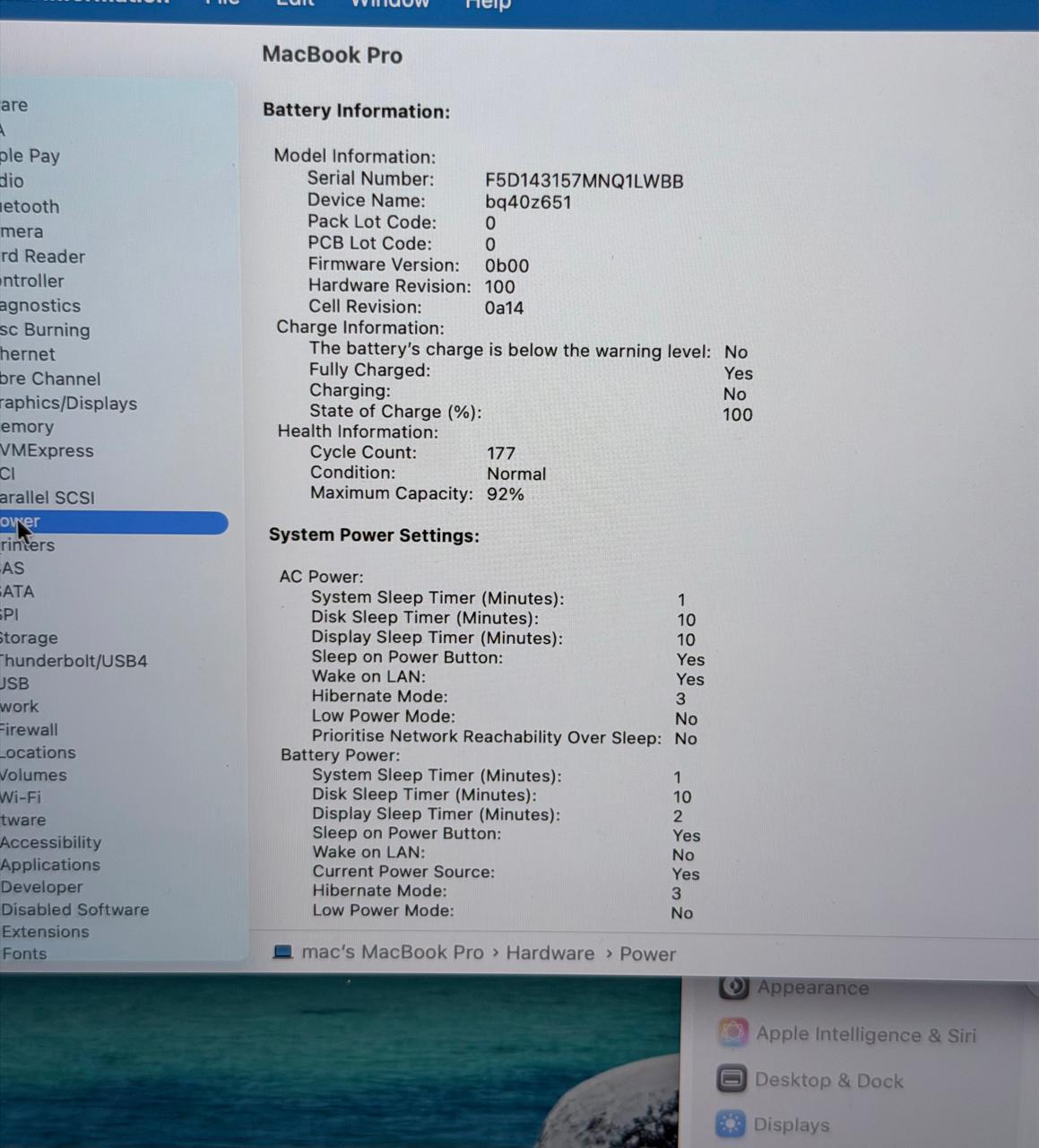Mac book Pro M1 16 inch 16gb/512