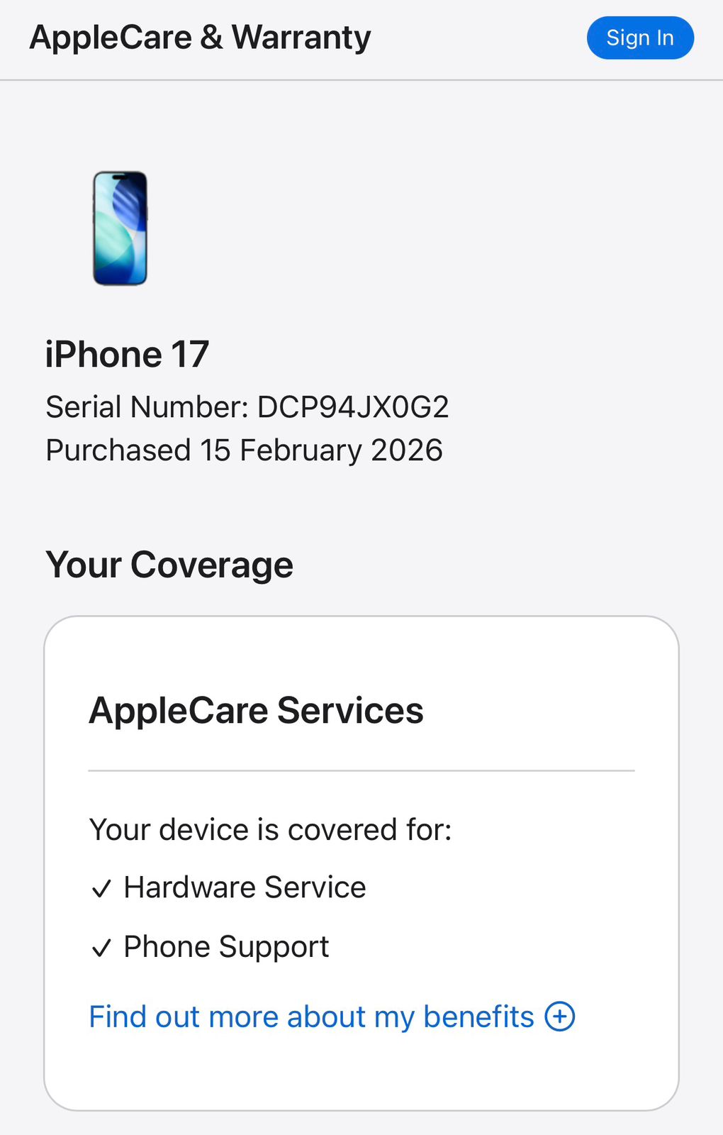iPhone 17 512gb just 2 months old