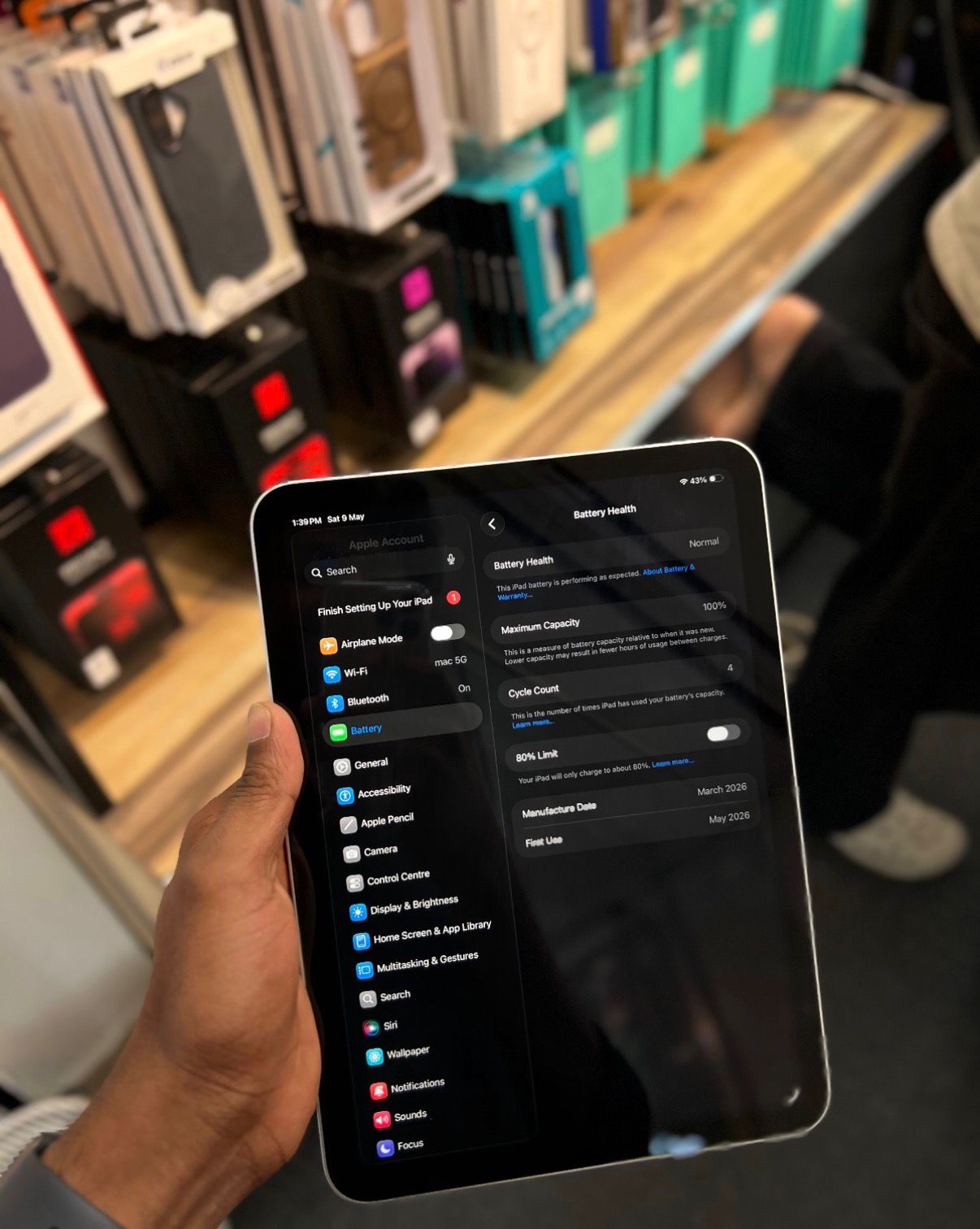 iPad A16 128gb Just 20 days old