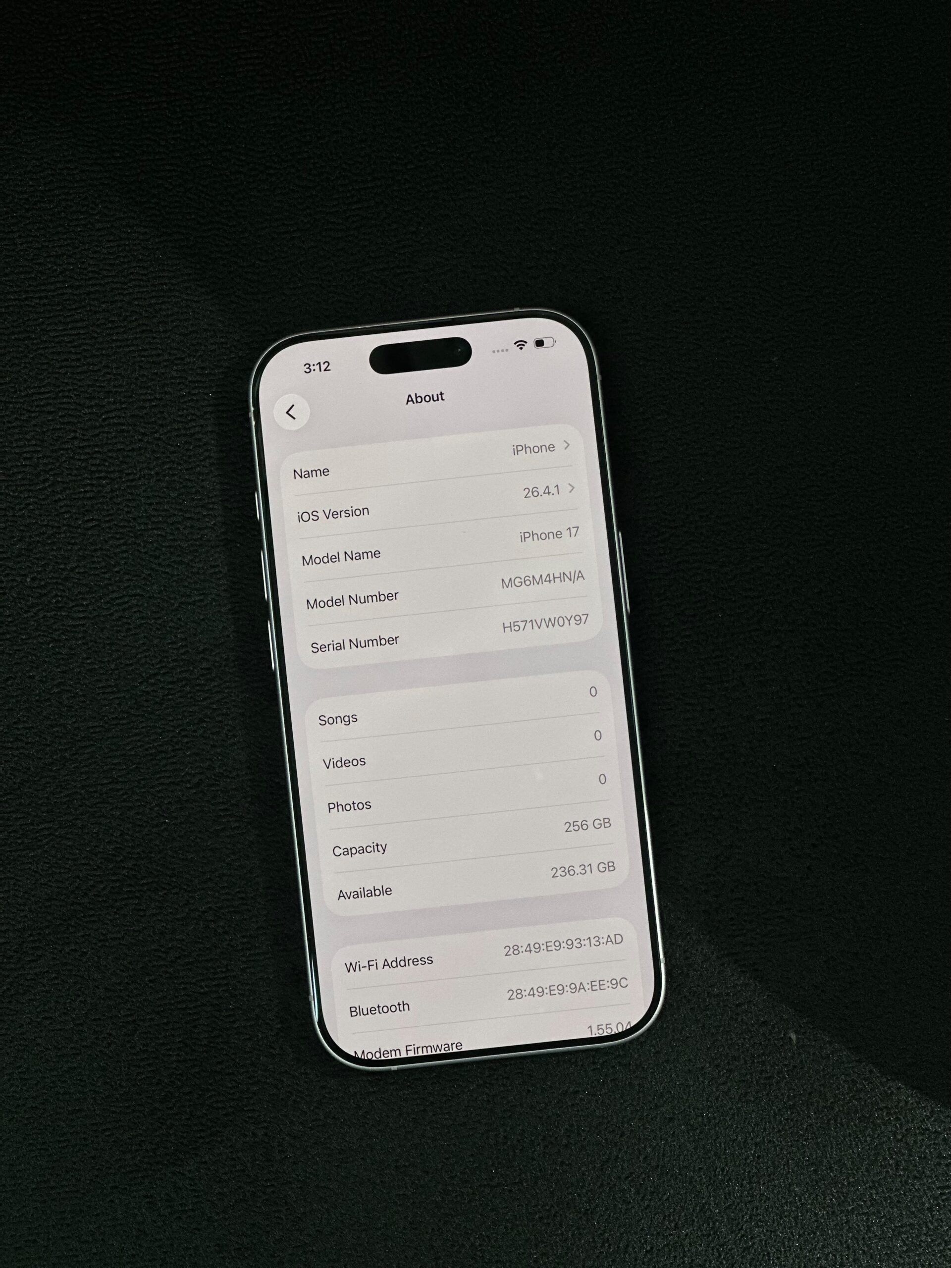 iPhone 17 256gb just 14 days old