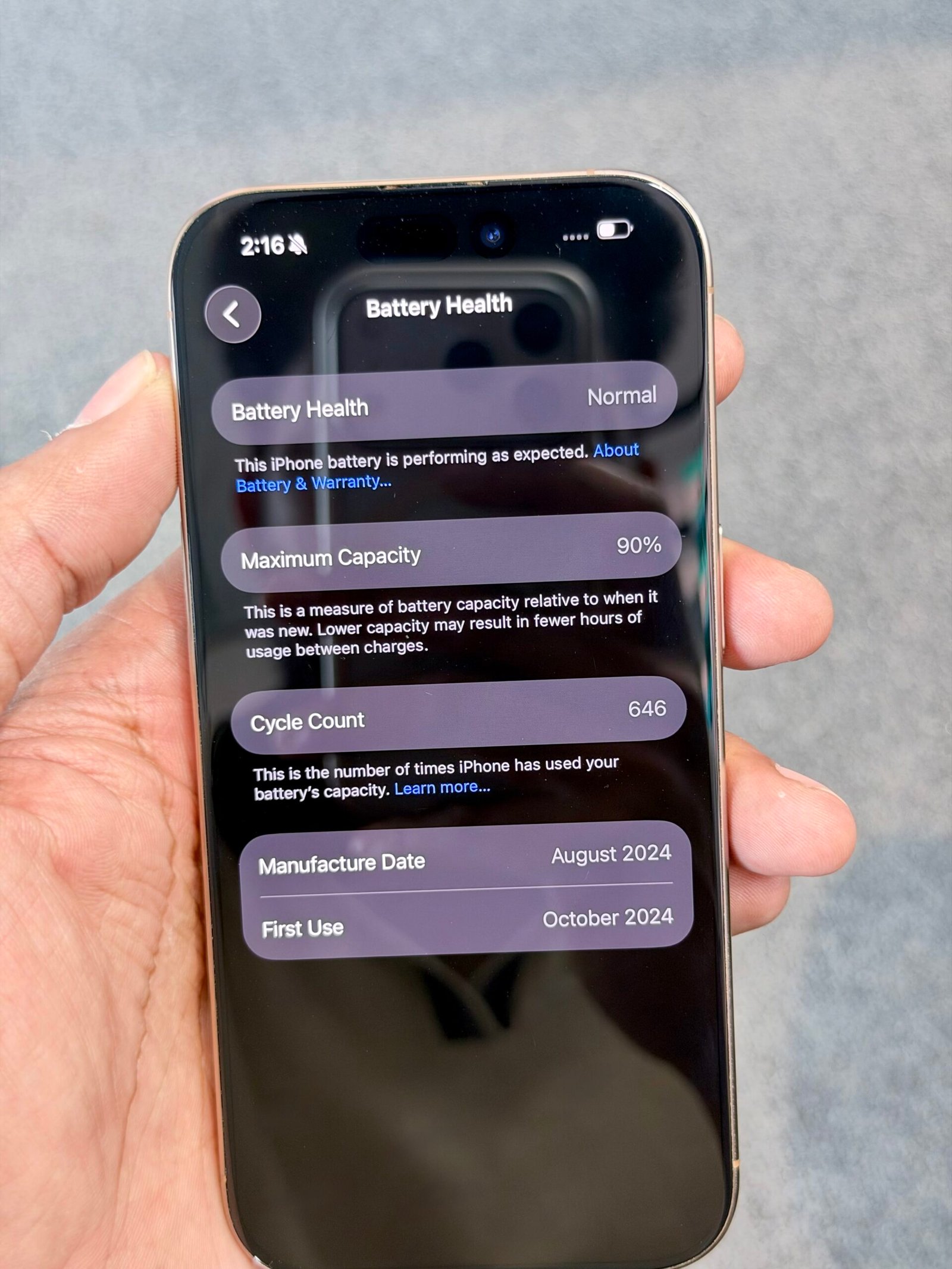 iPhone 16 Pro 256gb